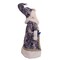 Kurt Adler 18-Inch Blue Santa Holding Oversized "Merry Christmas" Sign Table Piece